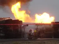 Choque y Explosión de Carro tanque