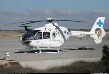 problema de las vibraciones del helicoptero y el material sanitario
