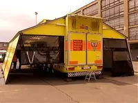 La solución alemana: camiones y autobuses de catastrofes