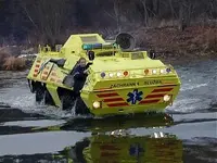 La solución alemana: camiones y autobuses de catastrofes