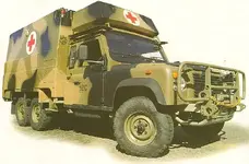 ambulancia todo terreno para zonas agrestes