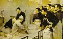 Arte y medicina: "La visita del doctor"