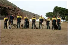 Unidad de perros de salvamento de AEA
