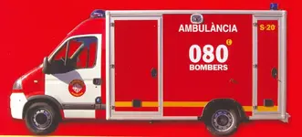 Modelo de vehículo para ambulancia II