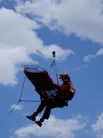 Rescatista en barrena