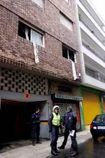 Herido grave un hombre tras hacer explotar una bombona de gas