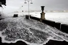 Efectos del temporal marzo 2008 desde Galiza a Euskadi
