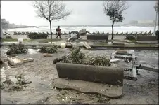 Efectos del temporal marzo 2008 desde Galiza a Euskadi