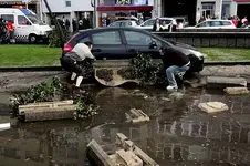 Efectos del temporal marzo 2008 desde Galiza a Euskadi