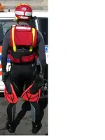 Rescate acuático con moto acuática