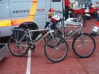 Socorristas en bici... locura o ...??