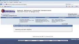 ¿Búsqueda desactivada?