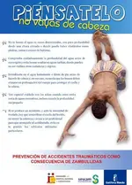 Prevención de la lesión medular por zambullida