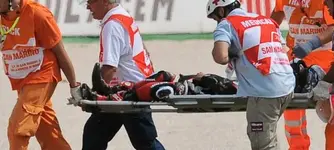 Accidente brutal en Moto2.