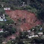 Corrimiento de tierras en Oaxaca