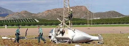 ¿Los helicópteros se caen demasiado en España?