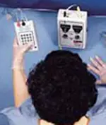 ¿Cuál es el error? (técnica correcta de Desfibrilación con palas)