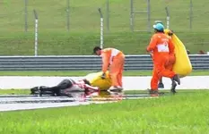Accidente fatal en MotoGP. Fallece Simoncelli