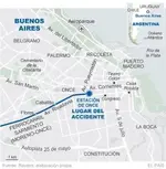 Argentina -> Descarriló un tren del Sarmiento cuando llegaba a Once