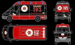Colores de ambulancias.