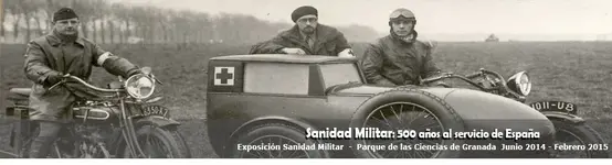 Exposición sobre Sanidad Militar
