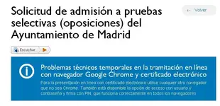 Oferta de empleo para el SAMUR