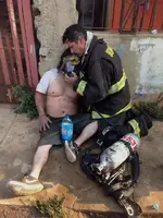 Tragedia en Valparaiso Chile. 140 casa afectadas ,por Incendio