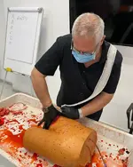 Formaciones en el uso de torniquetes, agentes hemostáticos y vendajes compresivos