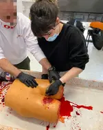 Formaciones en el uso de torniquetes, agentes hemostáticos y vendajes compresivos